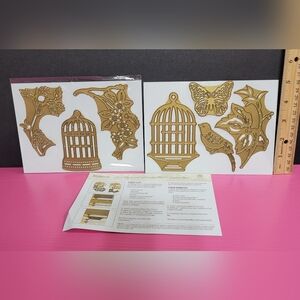 Anna Griffin Bird Cages And Branches Cut And Emboss Dies